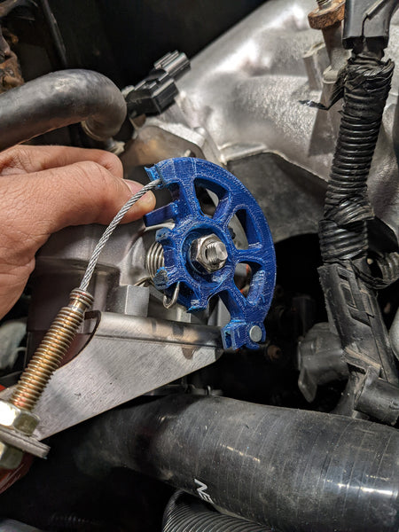 K-Tuned Cast 72mm  SW20 MR2 K-Swap Throttle Wheel 1991-1999