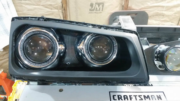 2003-2007 Chevrolet Silverado Cateye NBS QUAD MH1 8.0 / Micro D2S Retrofit C-Bracket