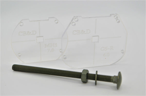 CB&D Recessed Retrofit Template Starter Kit MH1 and MD2S 5.0/G5
