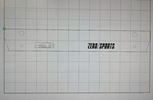 1995-1999 Subaru Legacy BG BD BK Radiator Shroud