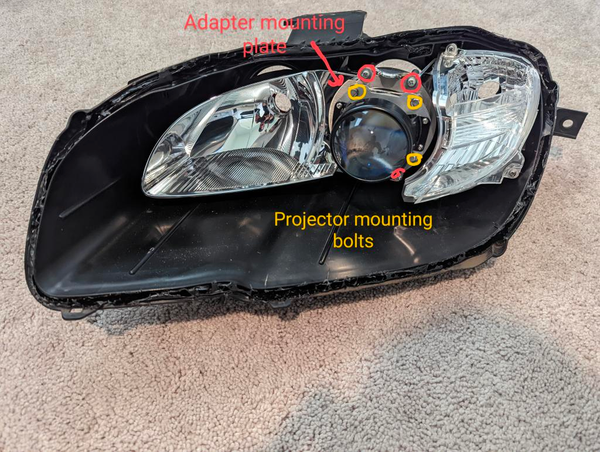 2006-2013 MX-5 Mazda NC MH1 8.0 / Micro D2S Retrofit C-Bracket