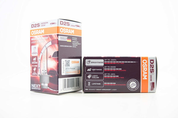 OSRAM D2S Bulb: Night Breaker Laser Xenarc
